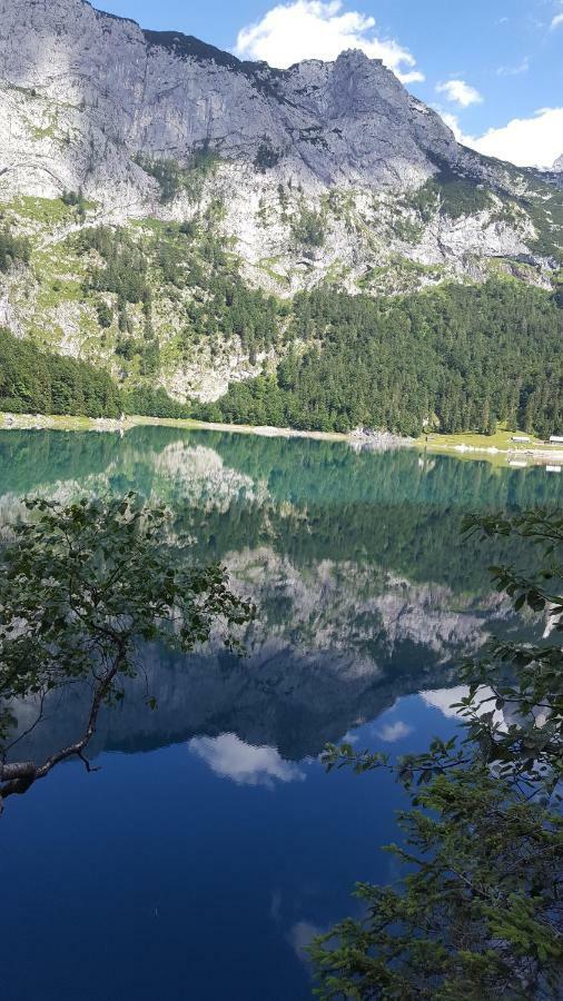 Pension Edelweiss Appartement Wimmer Gosau Bagian luar foto